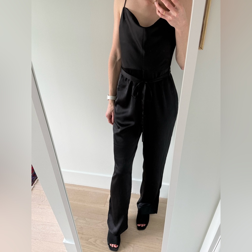 H&M Sleek Black Jumpsuit